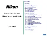 Preview for 1 page of Nikon Scan User Manual
