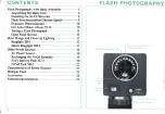 Предварительный просмотр 4 страницы Nikon Speedlight Instruction Manual