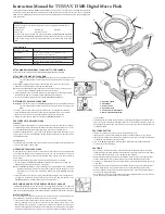 Предварительный просмотр 1 страницы Nikon TUMAX DMF880 Instruction Manual