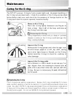 Предварительный просмотр 24 страницы Nikon WP-CP1 - Underwater Housing User Manual