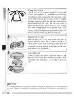 Предварительный просмотр 25 страницы Nikon WP-CP1 - Underwater Housing User Manual