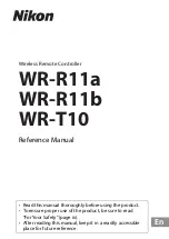 Nikon WR-T10 Reference Manual preview