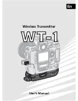 Preview for 2 page of Nikon WT-1 - Wireless Transmitter Set User Manual