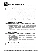 Preview for 41 page of Nikon YS100 Instructions Manual