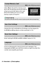 Preview for 316 page of Nikon Z 6 Reference Manual