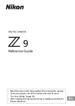 Предварительный просмотр 1 страницы Nikon Z 9 Reference Manual