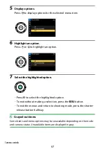 Предварительный просмотр 67 страницы Nikon Z fc N2016 Reference Manual