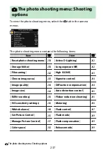 Предварительный просмотр 237 страницы Nikon Z fc N2016 Reference Manual