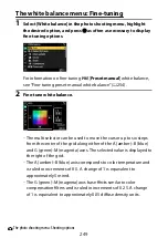 Предварительный просмотр 249 страницы Nikon Z fc N2016 Reference Manual