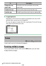 Предварительный просмотр 432 страницы Nikon Z fc N2016 Reference Manual