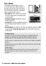 Предварительный просмотр 260 страницы Nikon Z50 Reference Manual