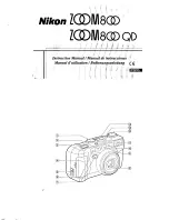 Preview for 1 page of Nikon ZOOM800 Instruction Manual