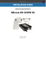 Preview for 1 page of Nikrans BD-300FW 5G Installation Manual