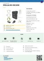 Preview for 1 page of Nikrans BD-500GDW Quick Start Manual