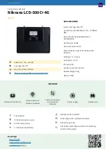 Nikrans LCD-500C+4G Quick Start Manual preview