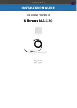 Preview for 1 page of Nikrans MA-130 Installation Manual