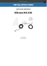 Nikrans MA-500 Installation Manual preview