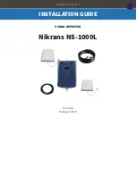 Nikrans NS-1000L Installation Manual preview