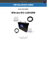 Preview for 1 page of Nikrans NS-1100GDW Installation Manual