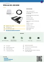 Nikrans NS-250GDW Manual preview