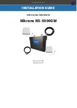 Preview for 1 page of Nikrans NS-5000GW Installation Manual