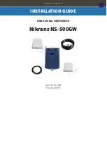 Nikrans NS-500GW Installation Manual preview