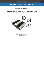 Nikrans NS-GDW-Drive Installation Manual предпросмотр