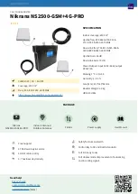 Preview for 1 page of Nikrans NS2500-GSM+4G-PRO Manual