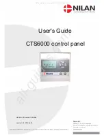 nilan CTS6000 User Manual preview