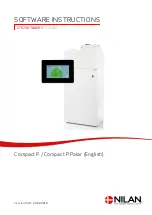 nilan CTS700-TOUCH Compact P GEO Software Instructions предпросмотр