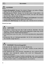 Preview for 6 page of nilco 2638003 Operating Instructions Manual