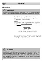 Preview for 8 page of nilco 3040003 Operating Instructions Manual