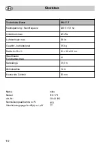 Preview for 10 page of nilco 3040003 Operating Instructions Manual