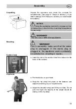 Предварительный просмотр 31 страницы nilco 3040003 Operating Instructions Manual