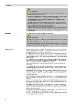 Предварительный просмотр 8 страницы nilco 3746004 Operating Instructions Manual