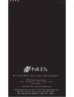 Предварительный просмотр 24 страницы Niles 055.5 Installation Manual