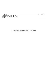 Предварительный просмотр 25 страницы Niles 055.5 Installation Manual