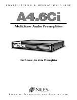 Niles A4.6Ci Installation & Operation Manual предпросмотр