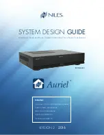 Niles Auriel MRC-6430 System Design Manual предпросмотр