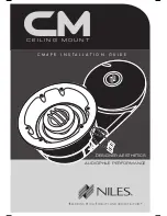 Niles CM4PR Series Installation Manual предпросмотр