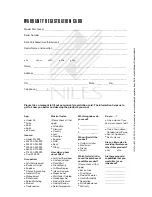 Preview for 21 page of Niles CM5AT Installation & Operation Manual