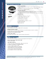 Preview for 2 page of Niles CM5PR Specification Sheet