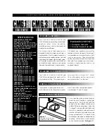 Niles CM6.1Si Installation And Operating Manual preview