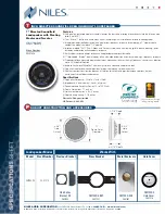 Preview for 2 page of Niles CM750DS Specification Sheet