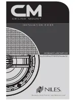 Niles CM7BG Installation Manual preview