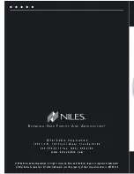 Preview for 4 page of Niles CM950SUB series Installation Manual