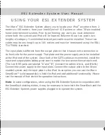 Preview for 5 page of Niles Extender System iWare ES1 User Manual