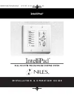 Niles IntelliPad Installation & Operation Manual preview