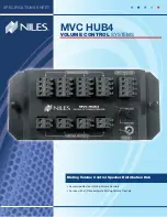 Niles MVCHUB4 Specifications предпросмотр