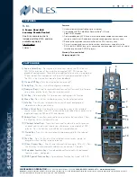 Предварительный просмотр 2 страницы Niles Niles R-6 L Specifications